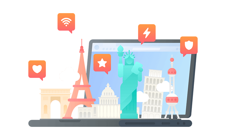 在帕劳连接到中国的代理 - 翻回VPN