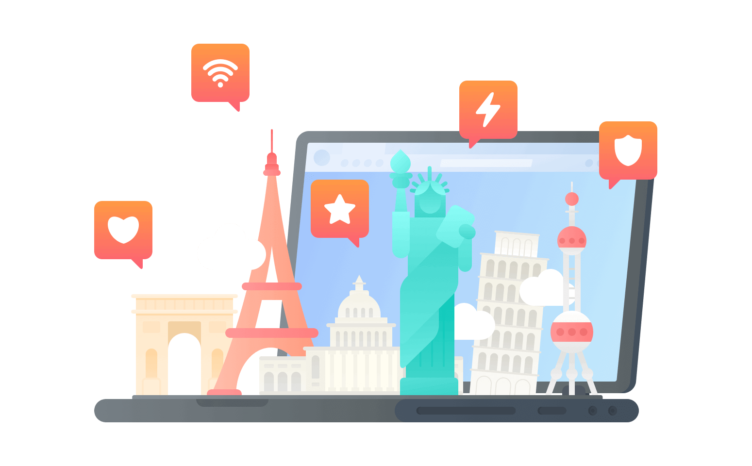 在帕劳连接到中国的代理 - 翻回VPN
